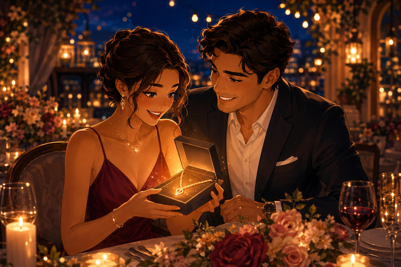 Anniversary Jewelry Gifts with Meaning: Romantic Glow Jewelry That Tells Your Love Story