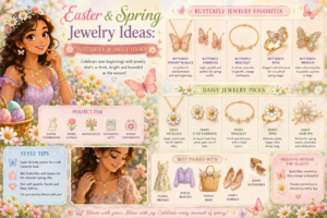 Easter and Spring Jewelry Ideas: Butterfly and Daisy Looks That Glow with Fresh Beauty