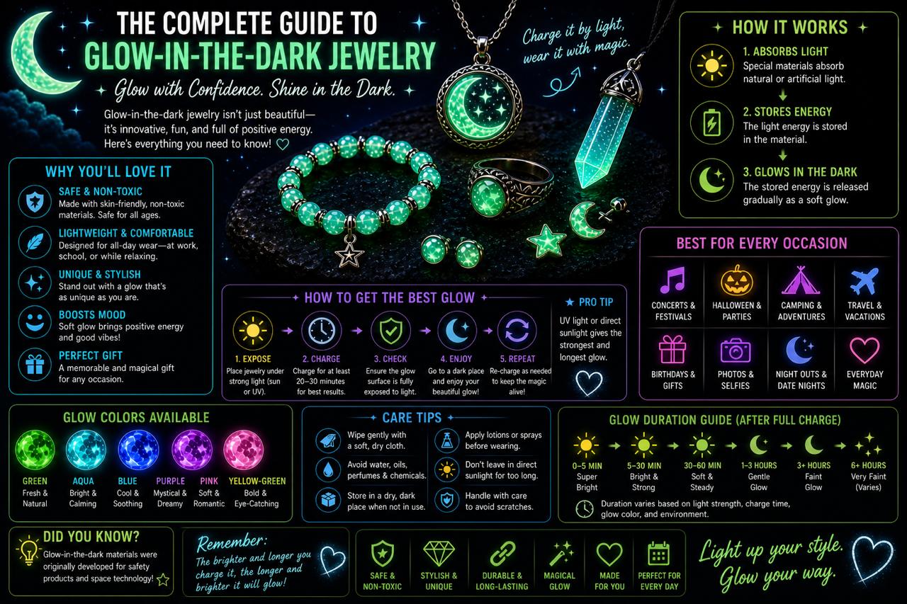 How to Choose Glow Jewelry for Your Style