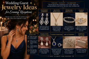 Wedding Guest Jewelry Ideas for Evening Receptions: Elegant Glow Accessories for a Magical Night