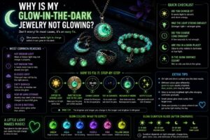 Why Is My Glow-in-the-Dark Jewelry Not Glowing?