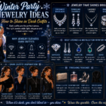 Winter Party Jewelry Ideas: How to Shine in Dark Outfits with Glow Accessories