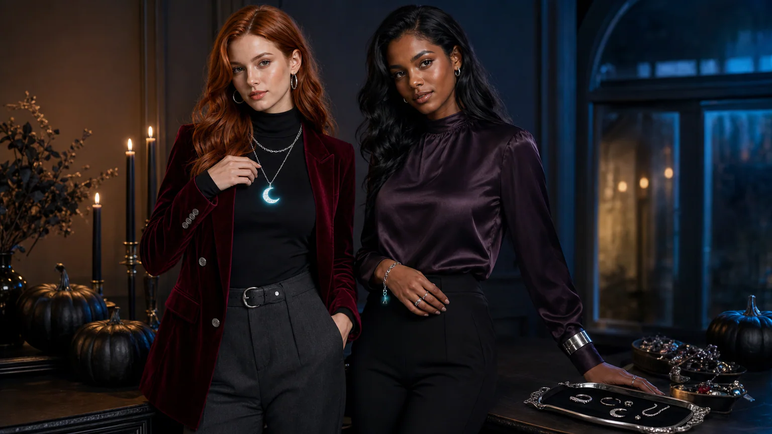 glow holiday accessories: Glow Holiday Accessories: How To Avoid Cheap-Looking Holiday Glow Jewelry For Halloween Night