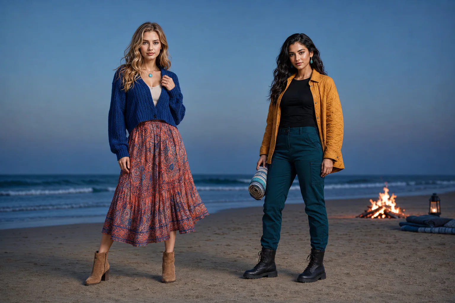camping accessories: How to Wear Night Outdoor Accessories When the Outfit Is Already Bold At Beach Bonfires