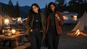 camping accessories: Camping Accessories: How to Wear Night Outdoor Accessories from Dinner to Dancing On Camping Trips