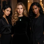 celebration jewelry: The Difference Between Novelty and Wearable Holiday Glow Jewelry In New Year Photos