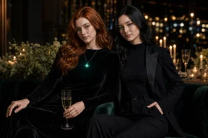 celebration jewelry: Why Soft Glow Can Look More Stylish Than Bright Shine In New Year Photos