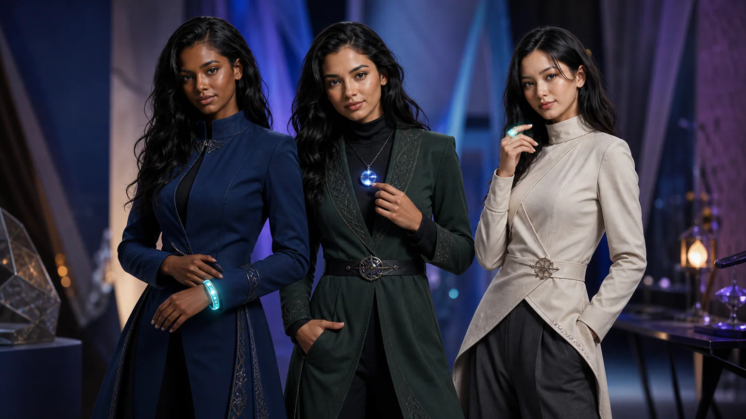 Comic Con accessories used as a signature detail for a cosplay look