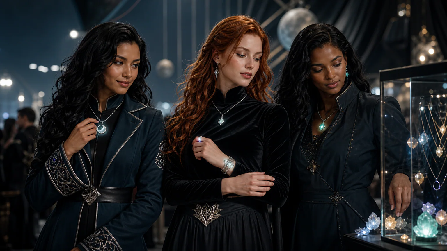 fantasy jewelry: Fantasy Jewelry: Why Soft Glow Can Look More Stylish Than Bright Shine For Comic Con Looks