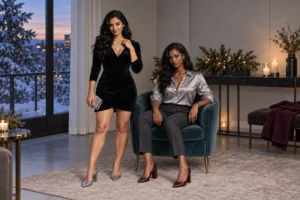 glow holiday accessories: What Fashion Editors Notice First About Holiday Glow Jewelry For Winter Parties