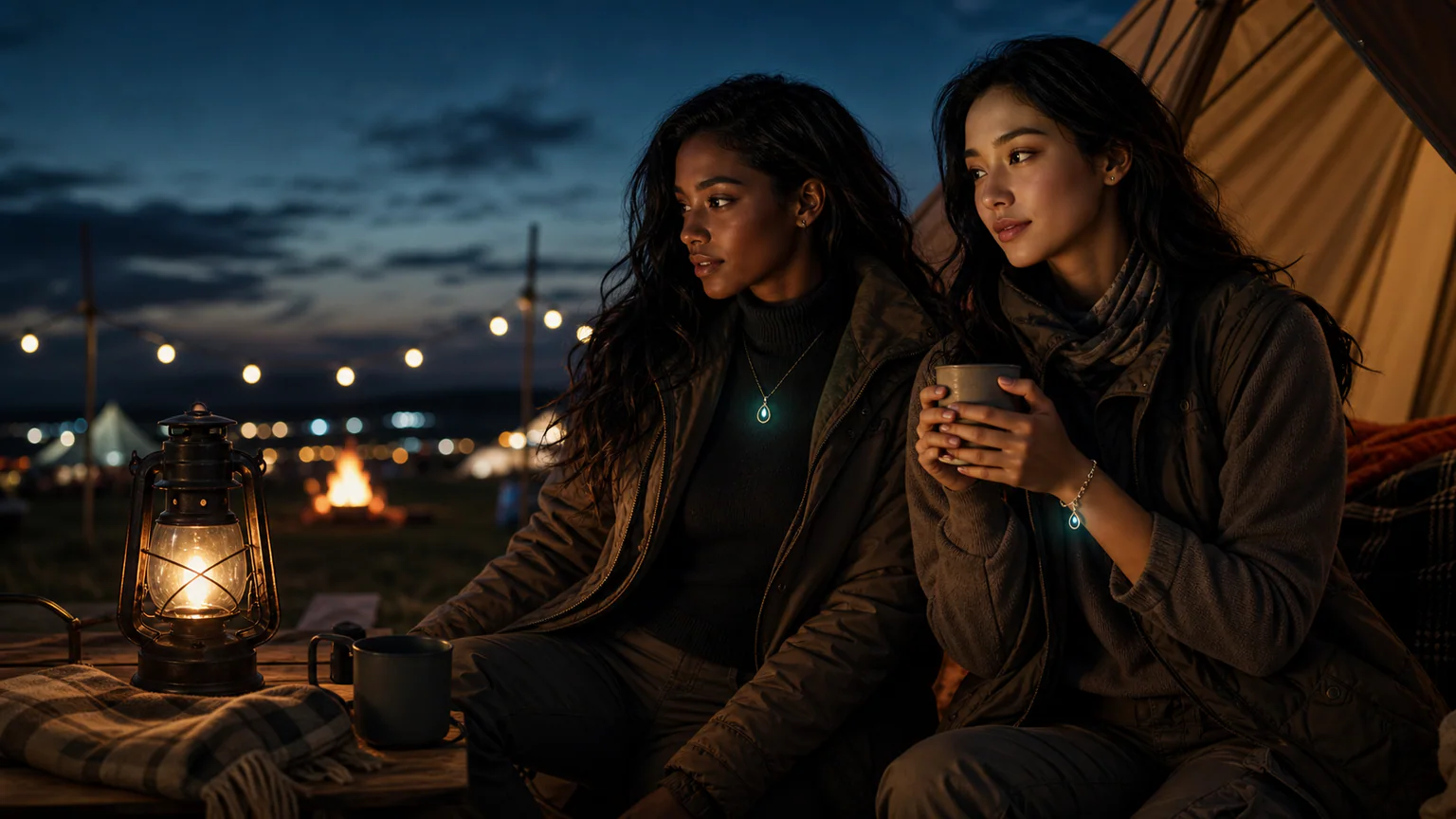 festival camping jewelry: Festival Camping Jewelry: Why Hidden Glow Makes Night Outdoor Accessories More Interesting On Camping Trips