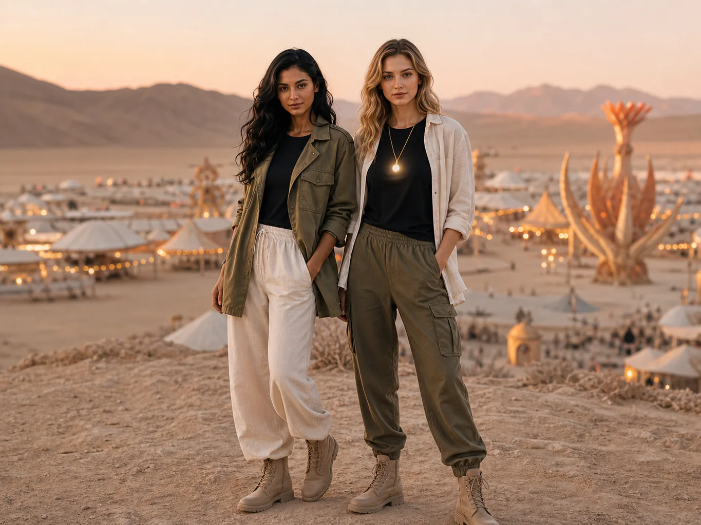 glow festival jewelry lighting comparison for desert festival accessories