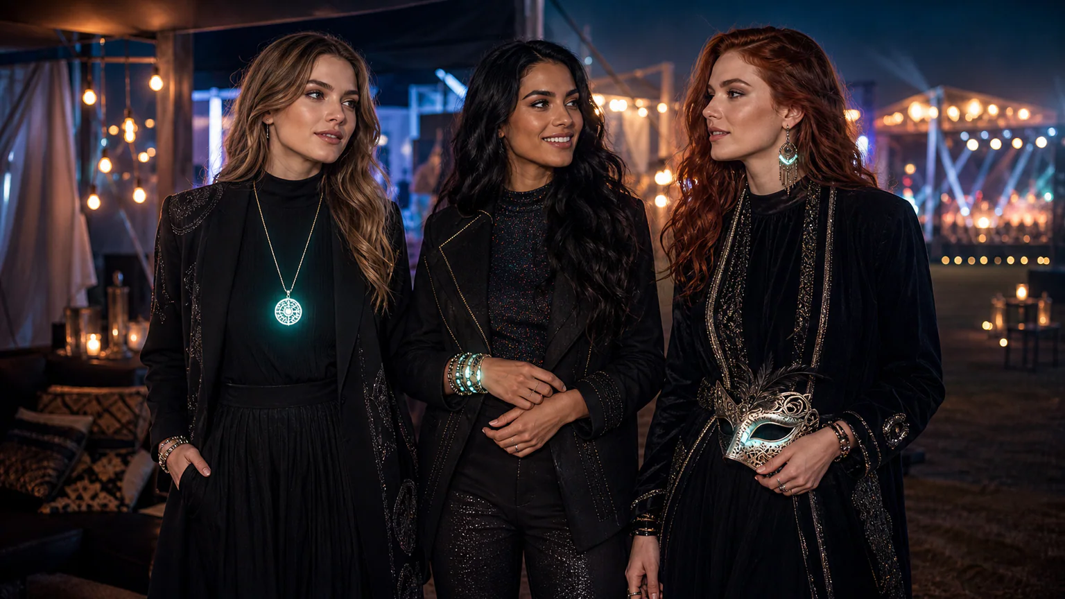 festival jewelry: Festival Jewelry: How To Choose Between Necklaces, Bracelets, Earrings, And Masks For After-Sunset Sets
