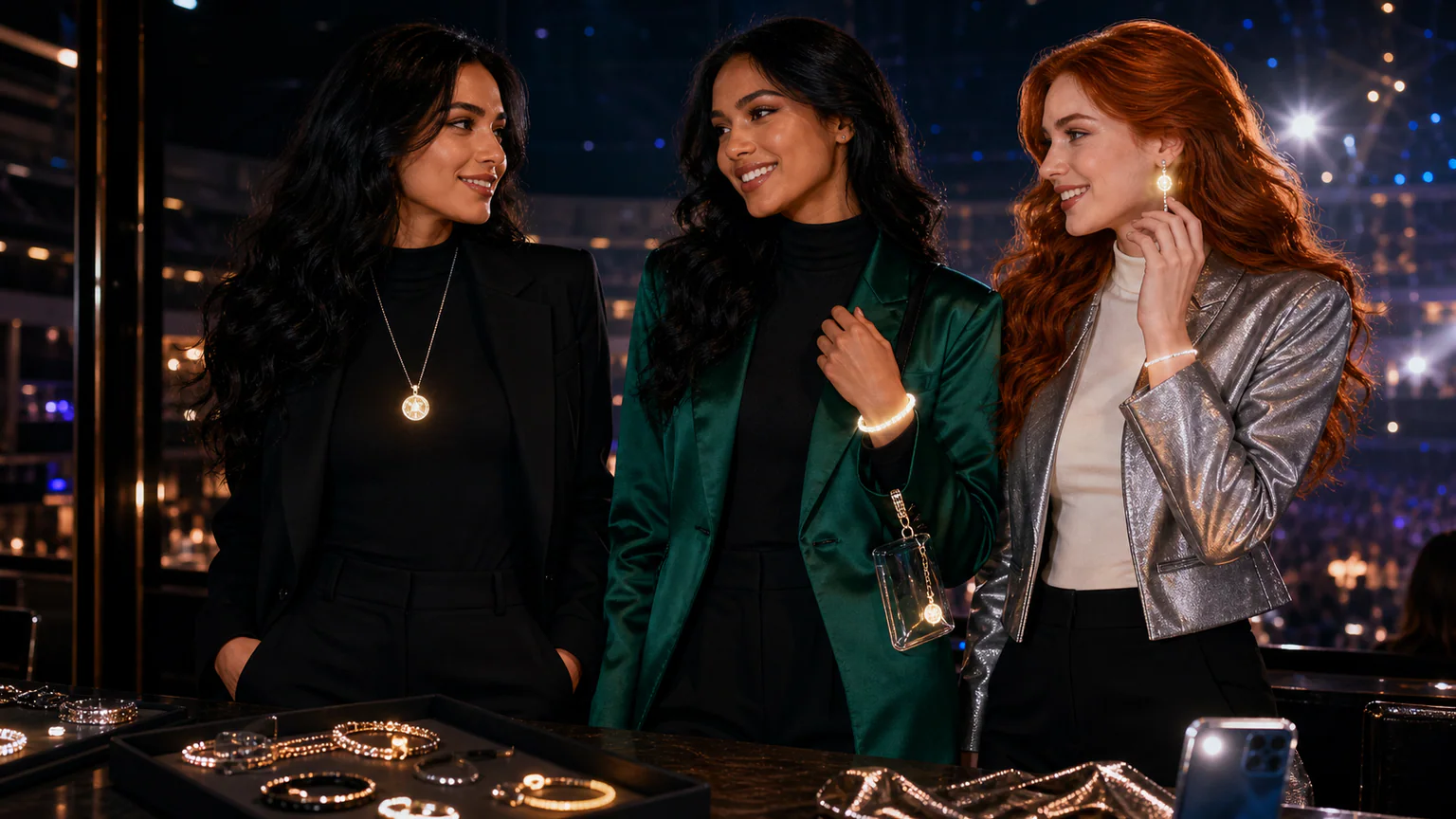 glow concert outfit: Glow Concert Outfit: How to Turn Concert Jewelry into a Compliment Magnet For Arena Shows