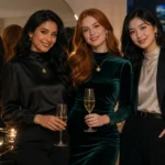 glow holiday accessories: Glow Holiday Accessories: How to Style Holiday Glow Jewelry In New Year Photos Without Looking Overdressed
