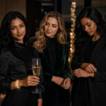 glow holiday accessories: The Style Psychology Behind Choosing Holiday Glow Jewelry In New Year Photos