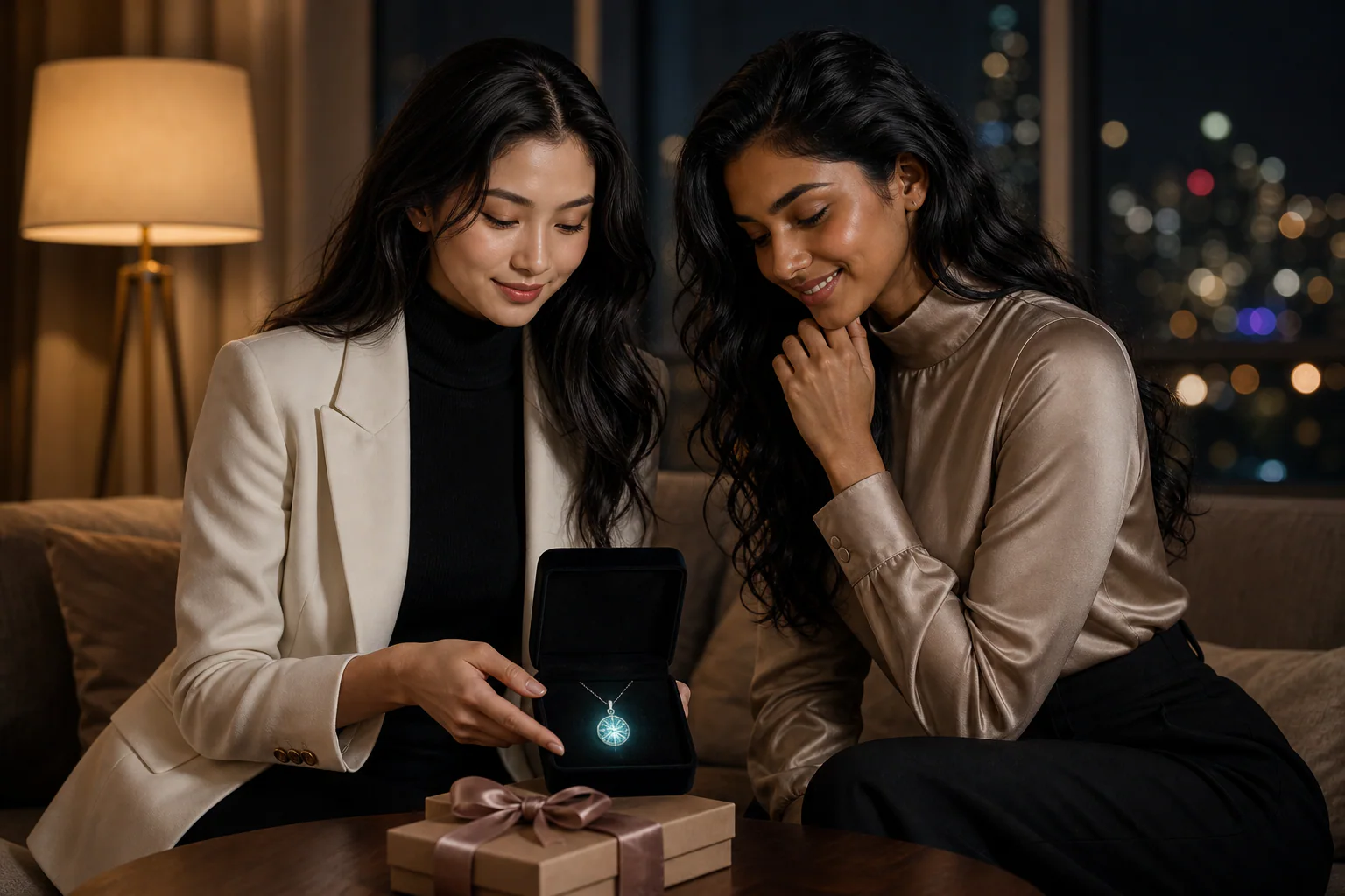 glow in the dark gifts: The Smart Way to Wear Fantasy-Inspired Unique Jewelry Gifts For Best Friends