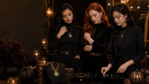 Halloween glow jewelry: Halloween Glow Jewelry: How To Create A Luminous Capsule Of Holiday Glow Jewelry For Halloween Night