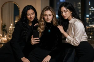 Halloween glow jewelry: How to Make a Single Glow Detail Look Expensive In New Year Photos