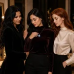 celebration jewelry: The Anti-Boring Accessory Guide to Holiday Glow Jewelry In New Year Photos