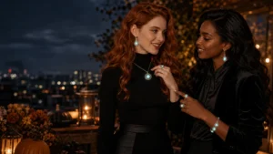 holiday jewelry: Holiday Jewelry: How Holiday Glow Jewelry Became A Modern Conversation Starter For Halloween Night