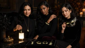 holiday jewelry: Holiday Jewelry in the Dark: What Halloween Glow Really Looks Like