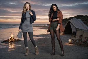 festival camping jewelry: Before the Lights Go Down: How to Choose Night Outdoor Accessories At Beach Bonfires