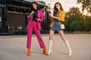 music event accessories capsule for outdoor concerts