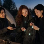 luminous accessories for camping gift with backpack and lantern
