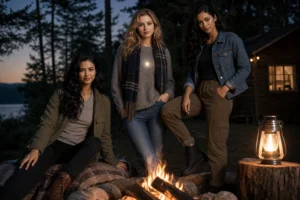 luminous accessories for camping: How to Make Night Outdoor Accessories Work with Everyday Clothes Around Campfire Nights