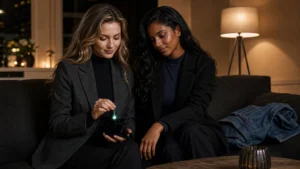 luminous jewelry gift: Why Unique Jewelry Gifts Work So Well with Dark Outfits For Best Friends