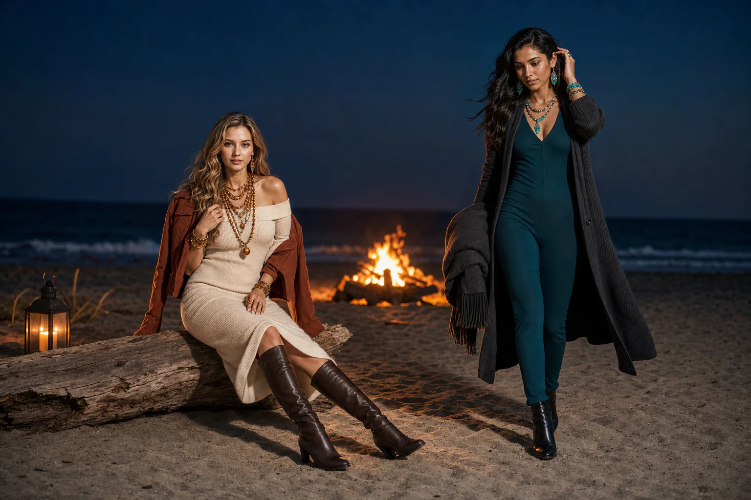 festival camping jewelry: The Maximalist Guide to Wearing Night Outdoor Accessories At Beach Bonfires