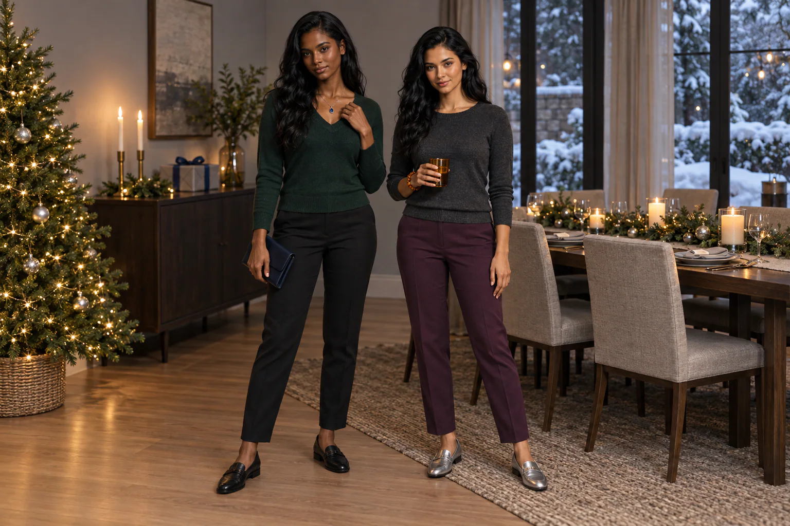 holiday jewelry: The Modern Rules for Wearing Holiday Glow Jewelry in Low Light For Winter Parties