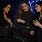 night concert accessories in different glow colors for arena shows