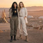 night festival style with festival jewelry for desert festivals
