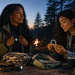 night outdoor jewelry: Night Outdoor Jewelry: The Style Psychology Behind Choosing Night Outdoor Accessories On Camping Trips