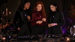 party accessories: Party Accessories: The No-Regret Shopping Guide to Holiday Glow Jewelry For Halloween Night