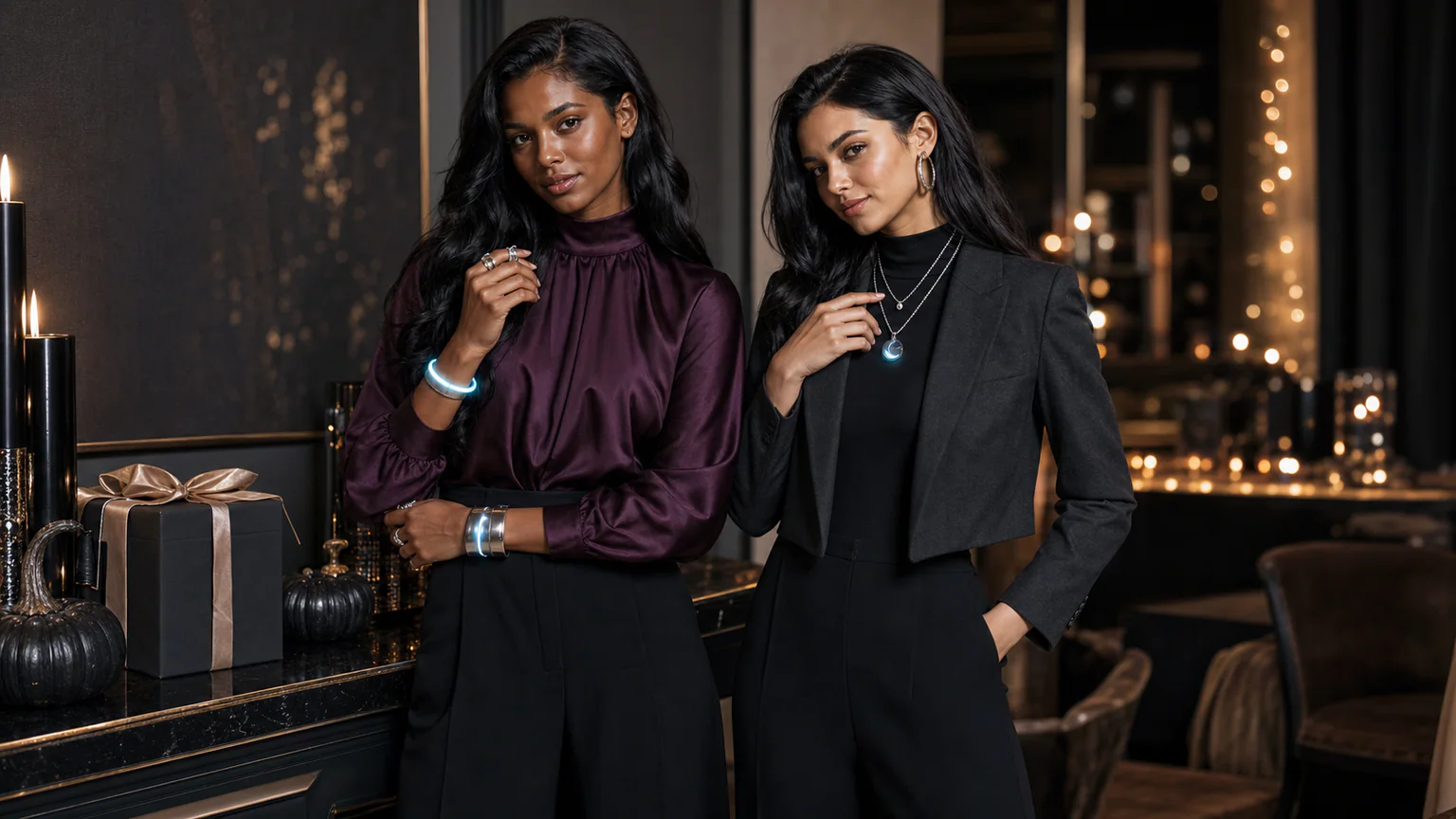 party accessories: Party Accessories: The Best Occasions For Holiday Glow Jewelry Beyond The Obvious For Halloween Night