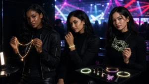 rave accessories: Rave Accessories in the Dark: What Glow Party Pieces Really Look Like