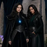 character styling accessories with luminous jewelry for fantasy costumes