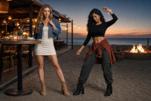 glow accessories outdoors: How to Wear Night Outdoor Accessories from Dinner to Dancing At Beach Bonfires