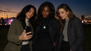 festival jewelry: Why Festival Jewelry Photographs Better After Dark For Open-Air Weekends