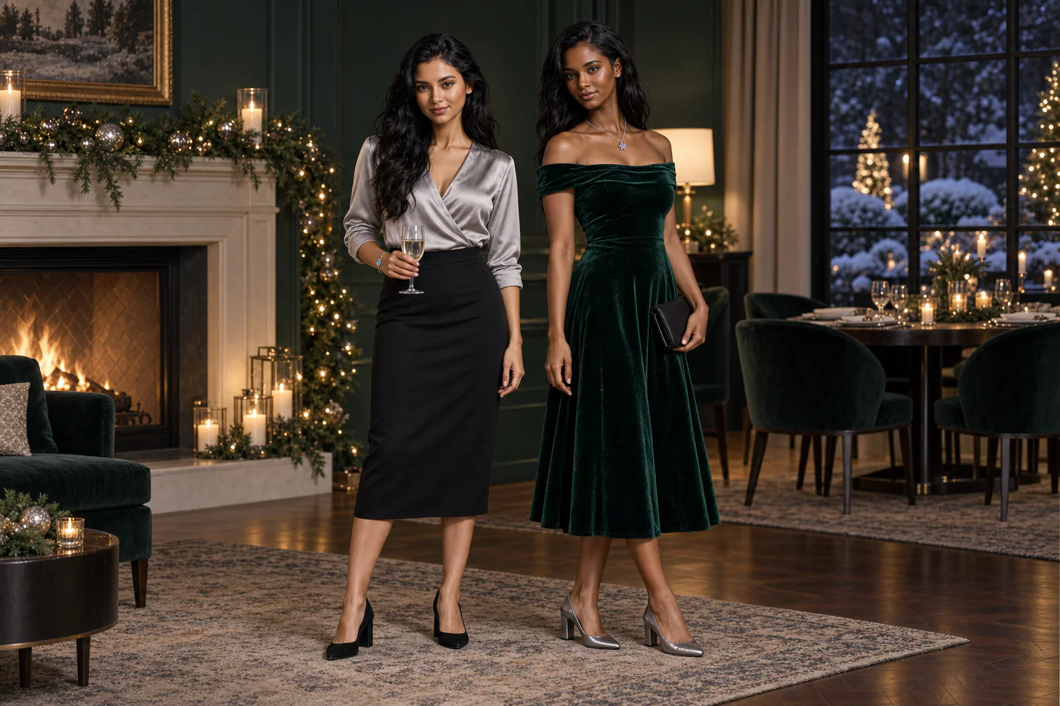 glow holiday accessories: Why Holiday Glow Jewelry Photographs Better After Dark For Winter Parties