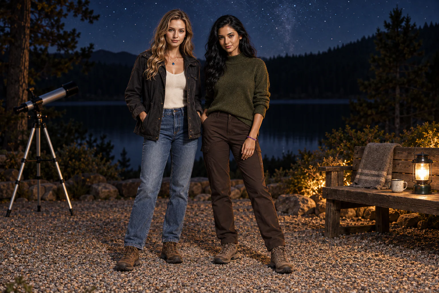 festival camping jewelry: Why Night Outdoor Accessories Photograph Better After Dark While Stargazing
